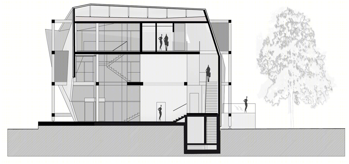 维也纳不规则的个性办公楼丨heri&salli建筑工作室-41