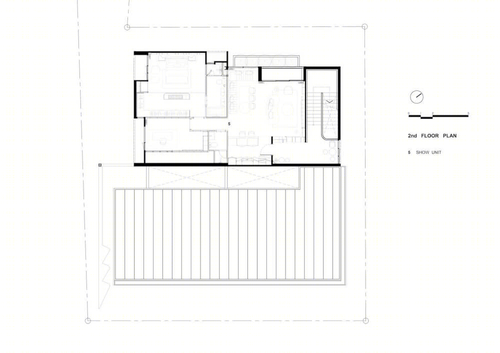 Kalm Penthouse Ari 展览馆丨泰国曼谷丨Paon Architects-15