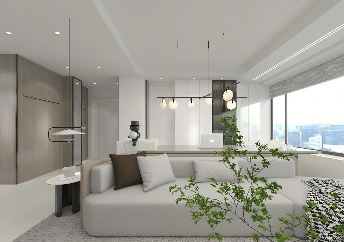 康巴什熙湖明珠--《熹丨悦》现代极简-1