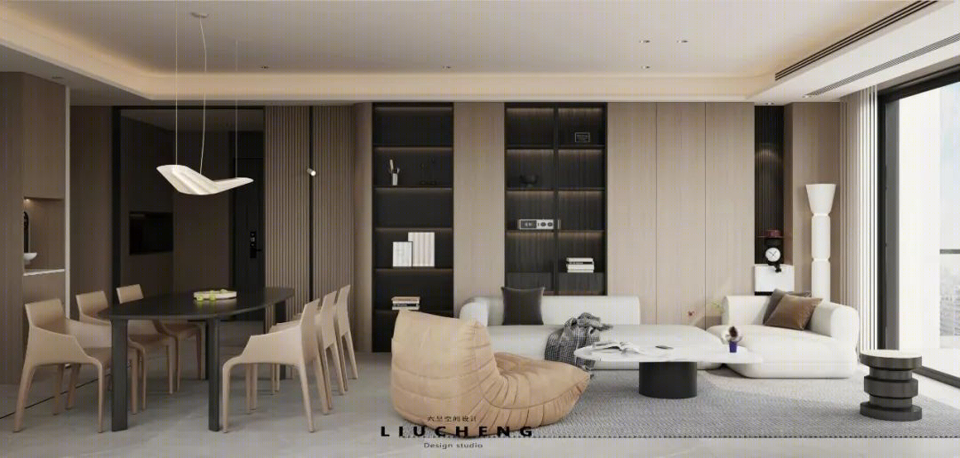 融创壹号院简约温馨婚房设计丨LIU CHENG DESIGN-11