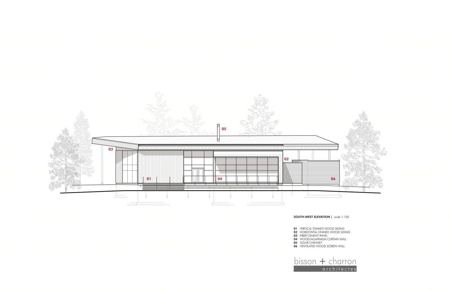 加拿大特米考国家公园游客中心丨bisson + charron architectes-48