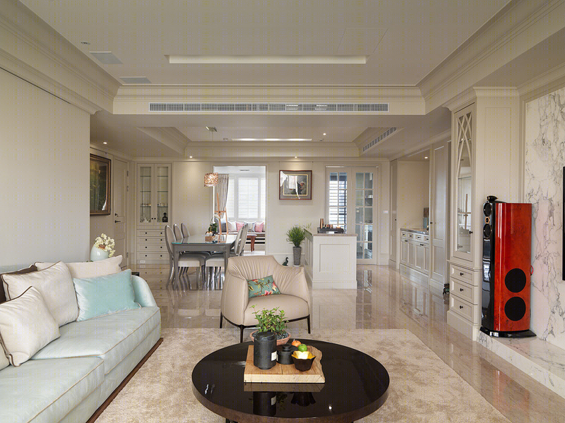 恩爱夫妇的灰色系退休生活空间-4