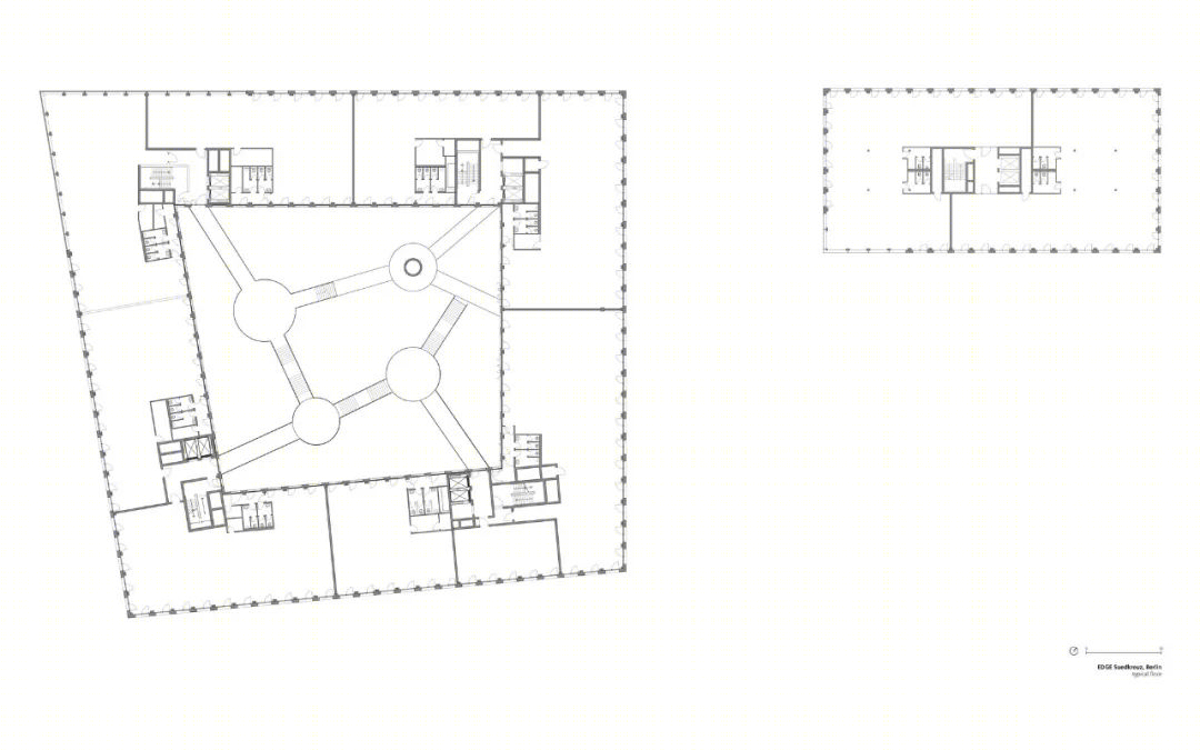 柏林EDGE Suedkreuz办公楼丨德国柏林丨Tchoban Voss Architekten-53