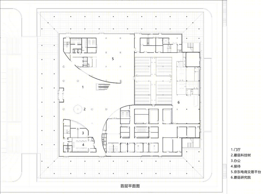 邹城蘑菇展览馆丨中国山东丨同圆设计集团-49