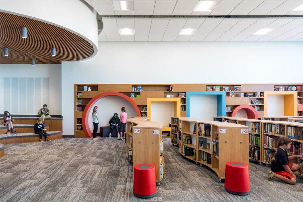 未来风格西鲍特福小学丨美国犹他丨MHTN Architects-11