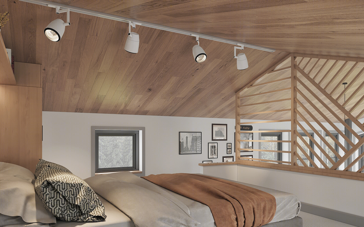 华盛顿别墅室内设计丨美国华盛顿丨Anastasiya Gushchina-9