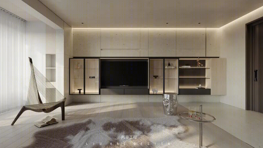 现代简约之境 · 天宸悦府刘昊设计案例-21