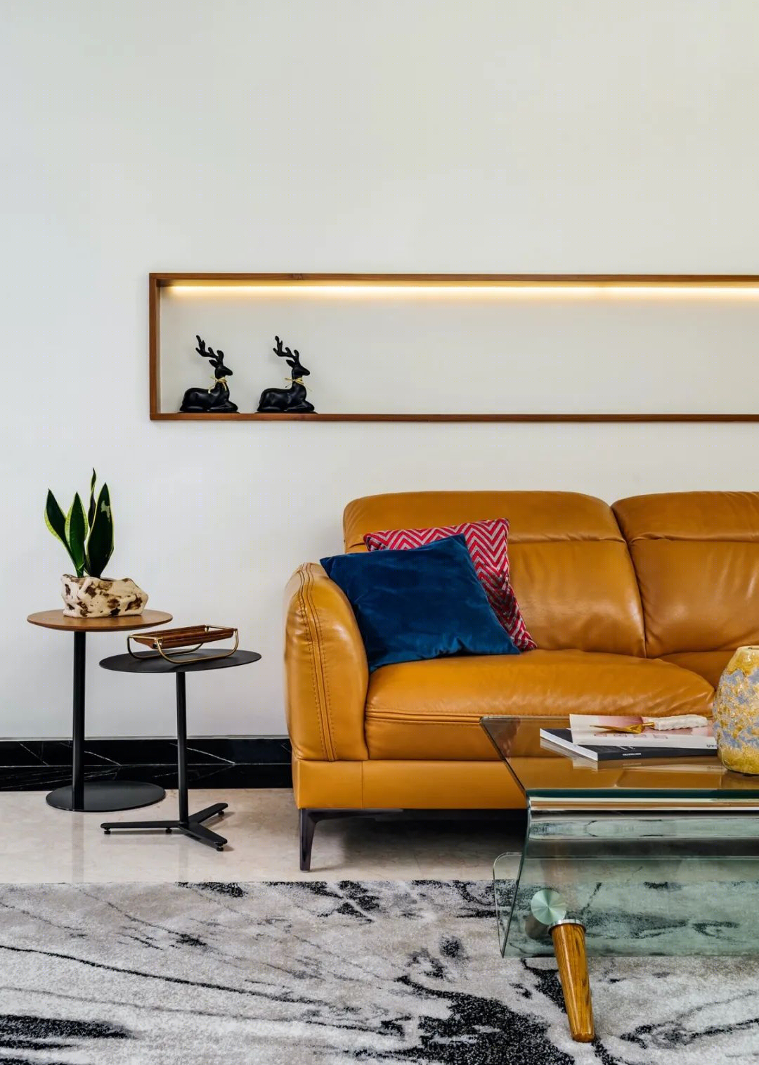 现代风格五口之家清新住宅设计-11