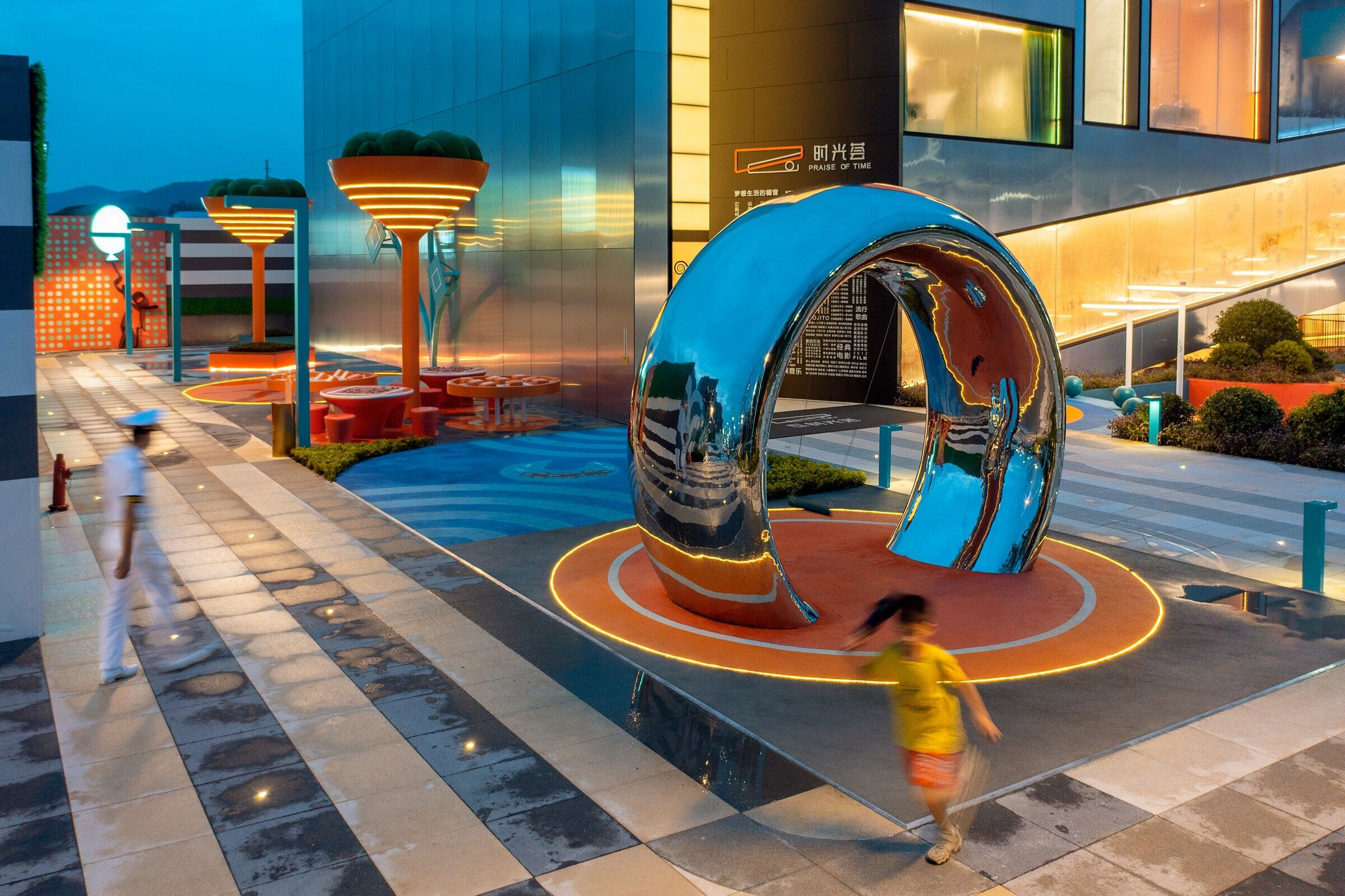 Urban Ripple 广场丨中国广州丨100architects-23