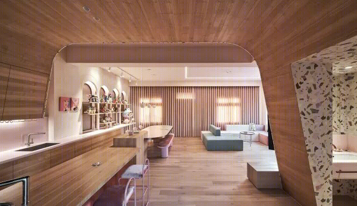 粉色浪漫猫屋丨中国苗栗县丨KC Design Studio-11