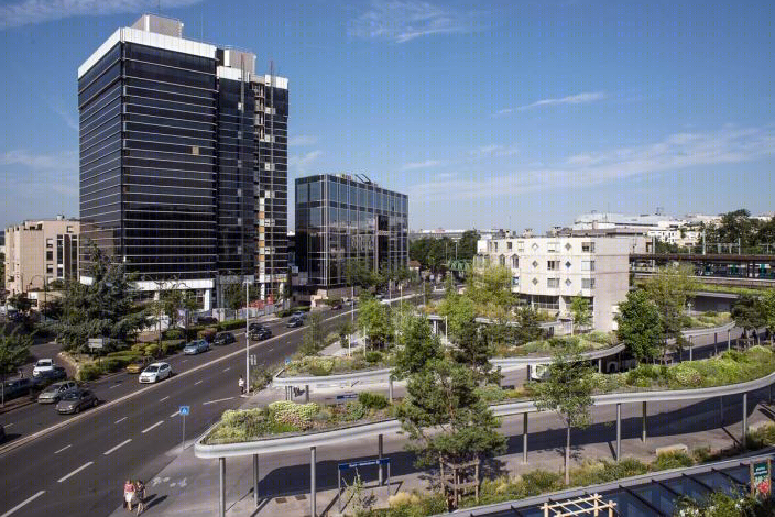 法国 Rueil 车站公交景观设计-2