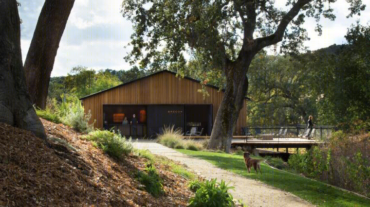 美国帕索罗布尔斯布雷肯地产酒庄(America Paso Luo Buer Sibuleiken Estate Winery)丨Aidlin Darling Design-15