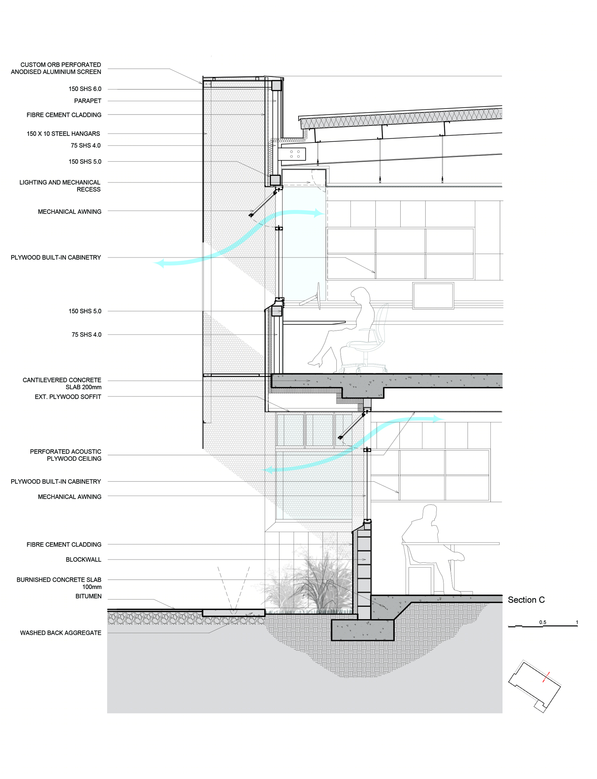 澳大利亚Sanwell办公大楼丨Braham Architects-47