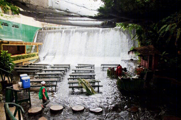 菲律宾瀑布餐馆-14