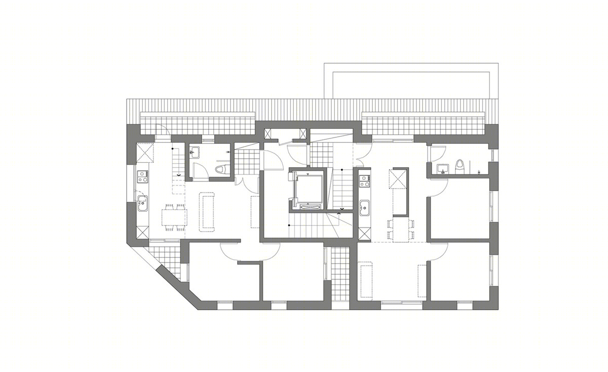 韩国街角住宅-35