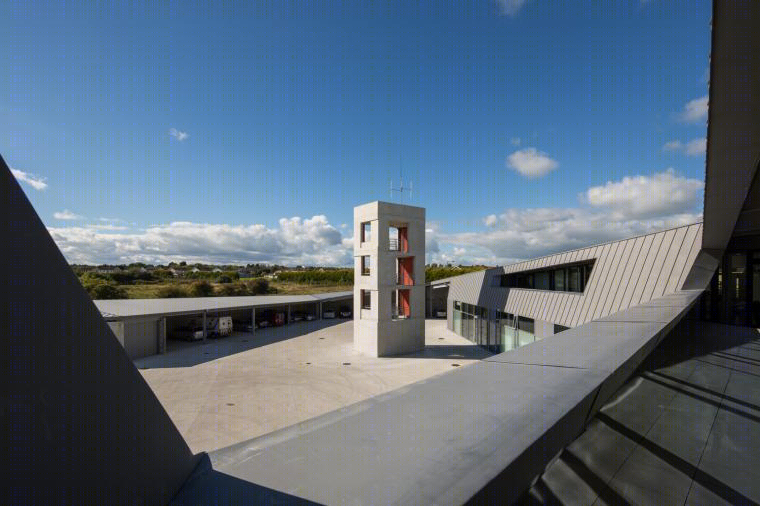 爱尔兰沃特福德消防站丨McculloughMulvin Architects-19