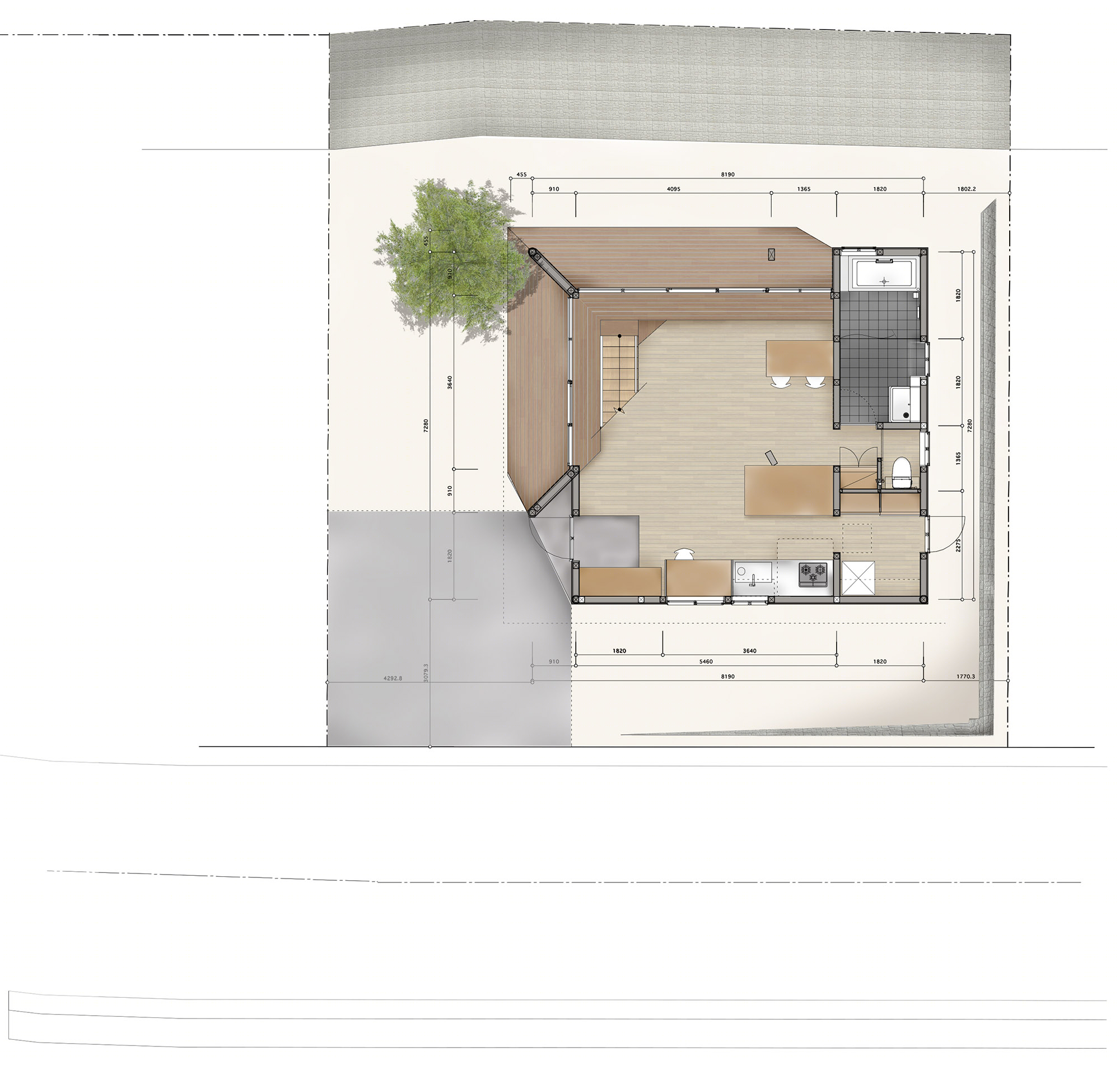 北镰仓木结构住宅-29