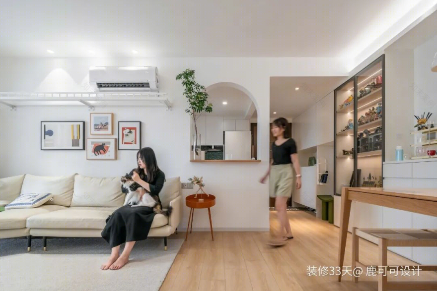 猫奴家庭温馨喵星人空间设计丨中国深圳丨鹿可可设计(深圳)-12