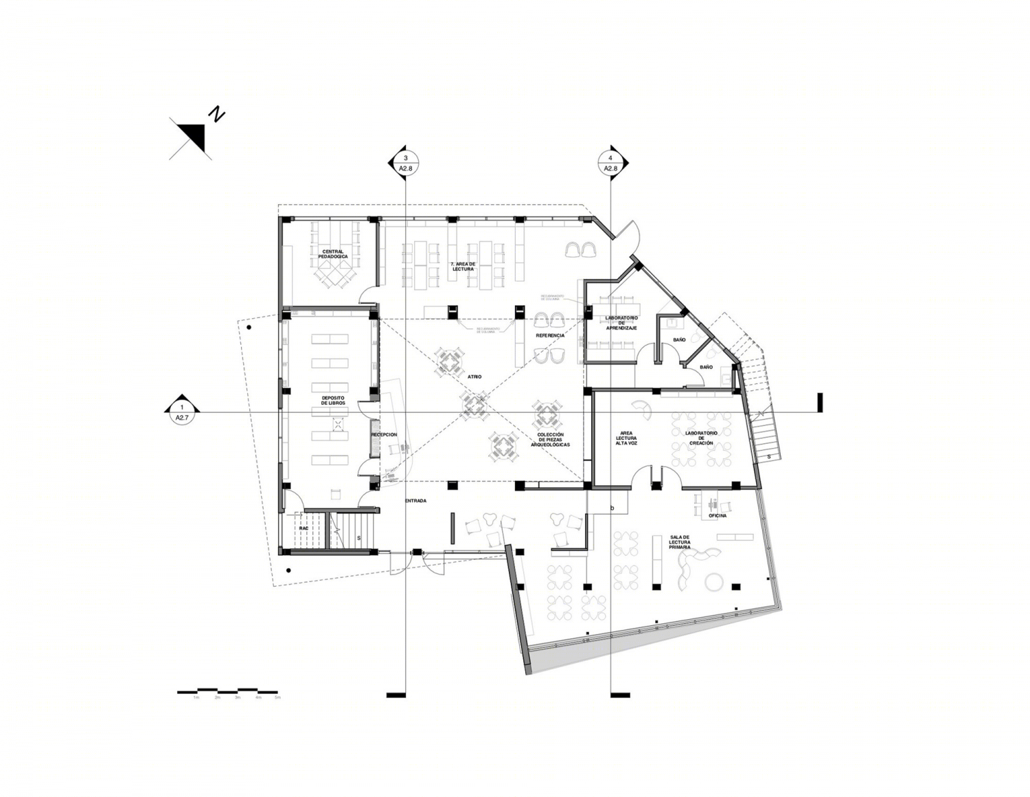 赫拉尔多·安克库图书馆（Gerardo Anker Library）丨L+A arquitectos-27