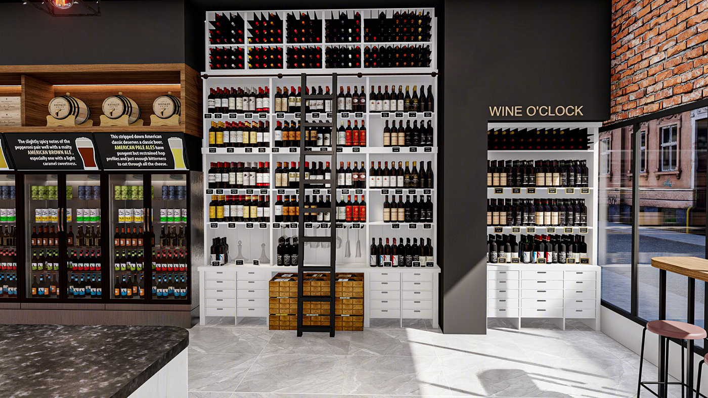Anastasiya Gushchina丨咖啡店丨Coffee Shop Interior Design-4