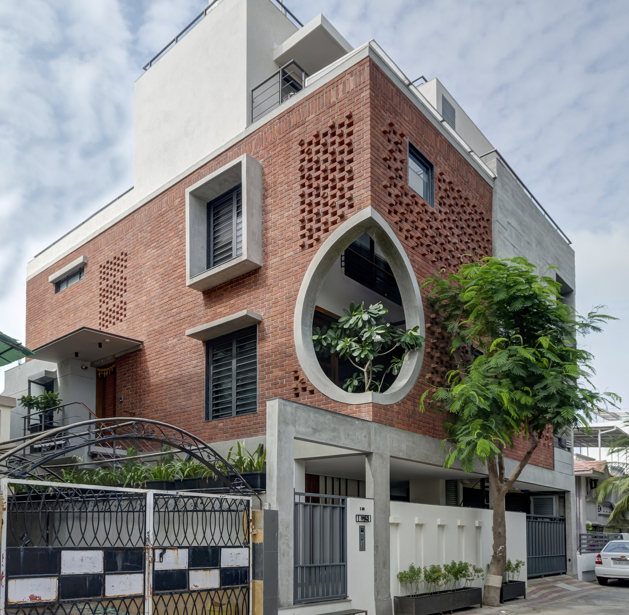 萨姆鲁迪之家丨印度丨AANGAN Architects-16