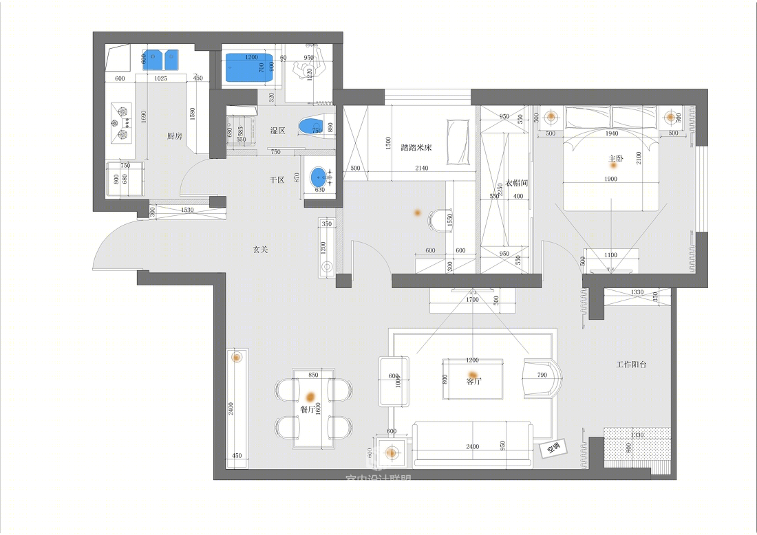 美式家居风,打造悠闲自在的住宅空间-42
