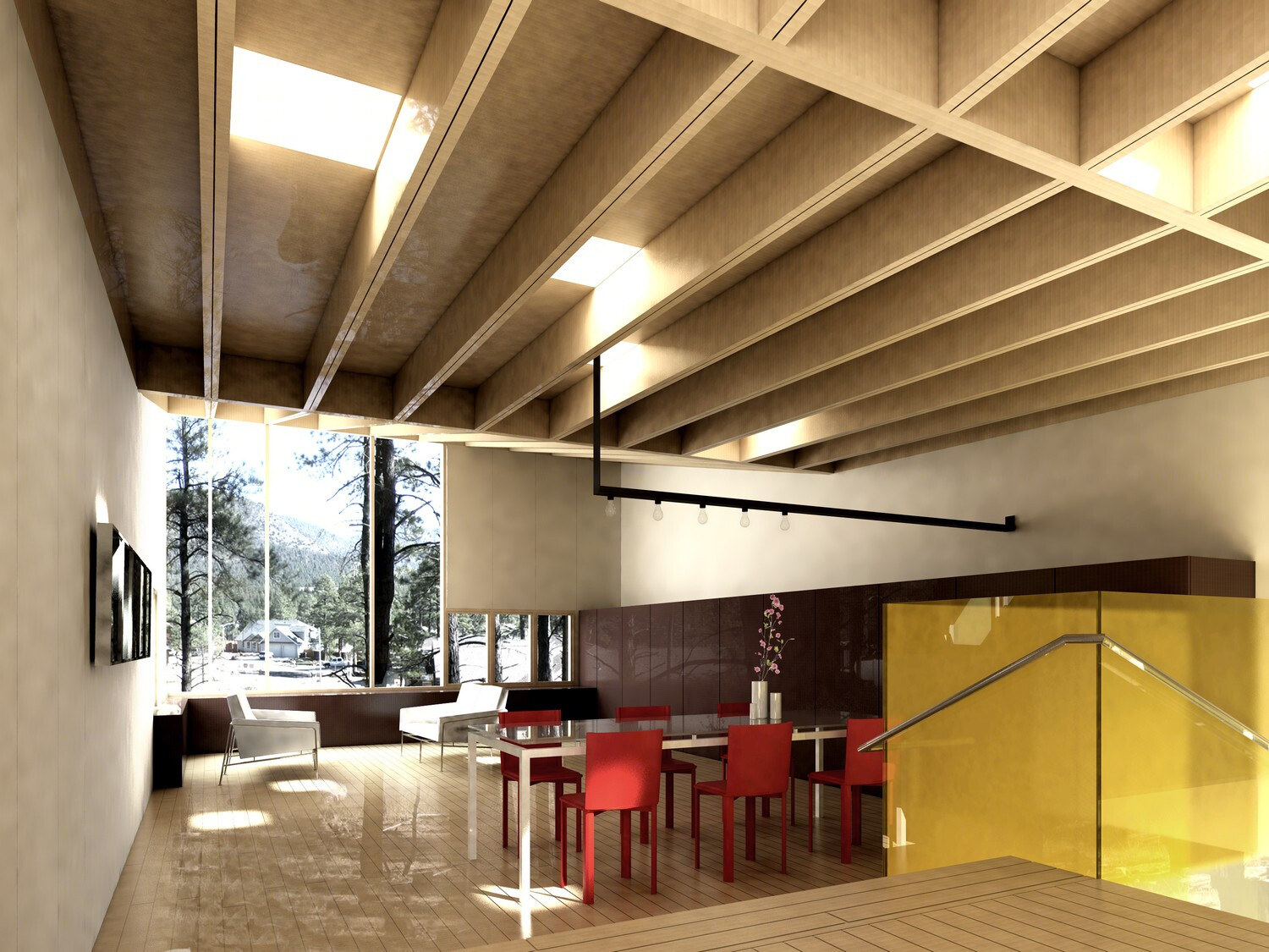 美国 Flagstaff 山间“树影屋”-10