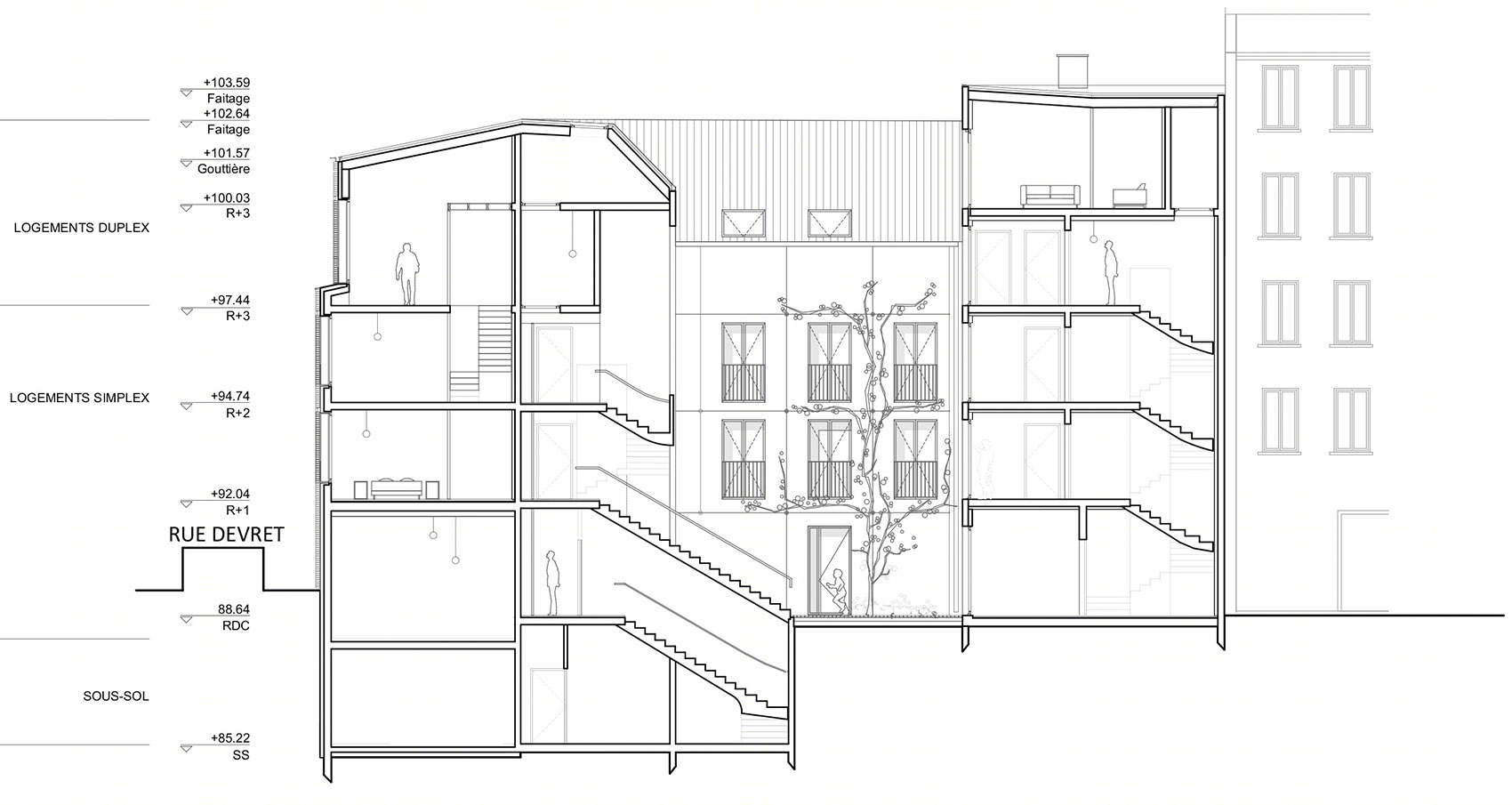 法国市郊公寓更新改造丨MAO architectes-41