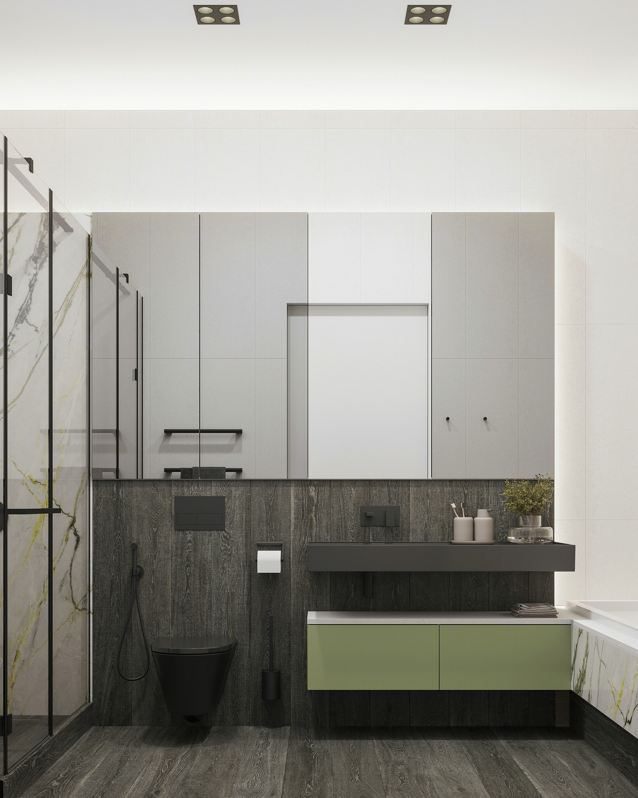 原木与高级灰 极具魅力的空间设计-12