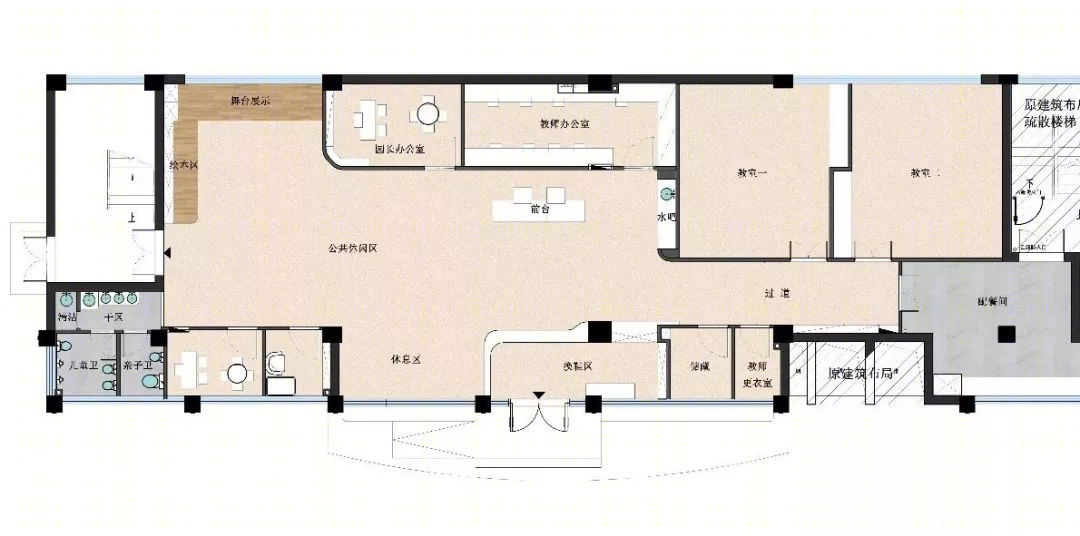 家和丽舍设计--春田蜜蜜幼幼园 | 童趣空间的艺术呈现-6