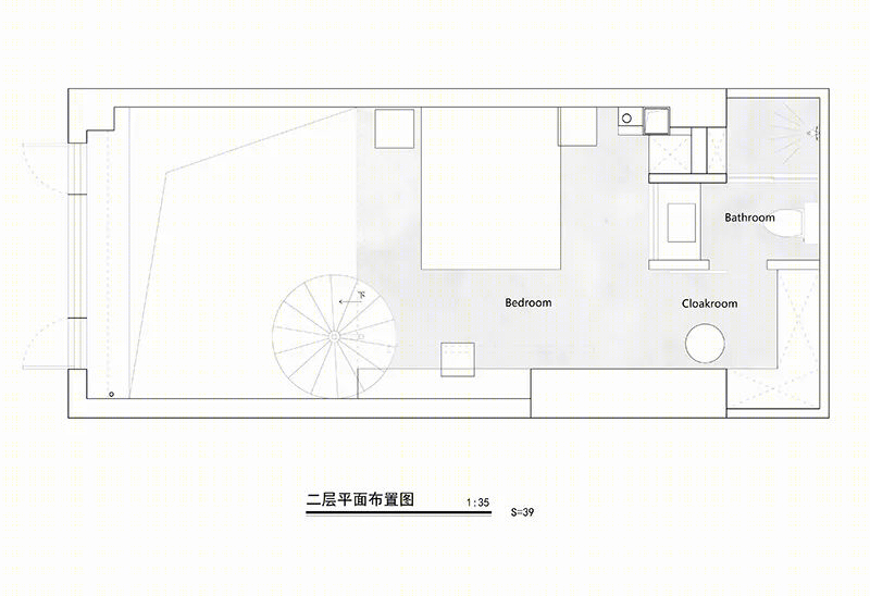 59㎡工业风Loft公寓-2