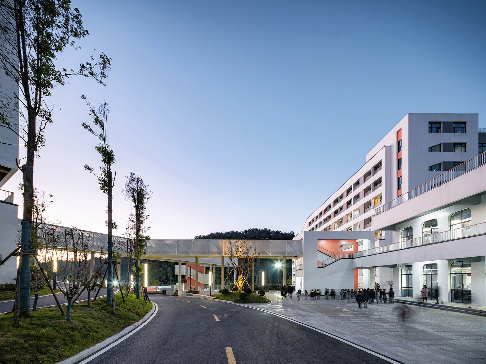 吉首中驰·湘郡礼德学校丨中国湘西丨山东建筑大学建筑城规学院象外营造工作室-35