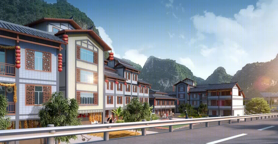 都安瑶族自治县百才片区乡村风貌提升精品示范型村庄丨中国河池丨华蓝设计团队-19
