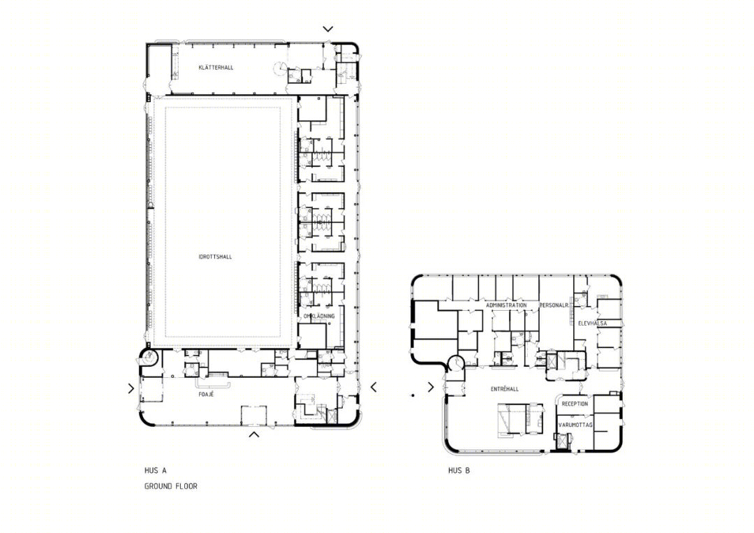 Malmö 体育学校丨瑞典丨Chroma Arkitekter AB-36