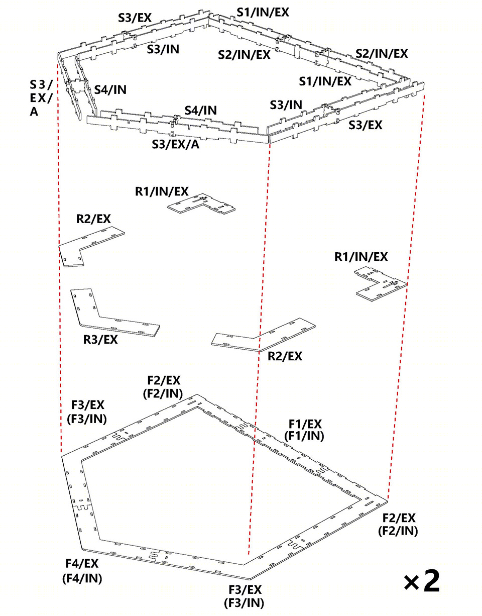 度态建筑北京 WikiHouse 展棚丨中国北京-27