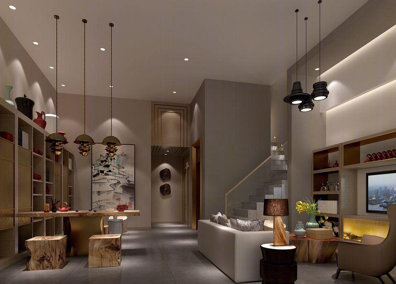 大华集团伊斐墅 | 陶艺中式与现代空间的完美融合-47