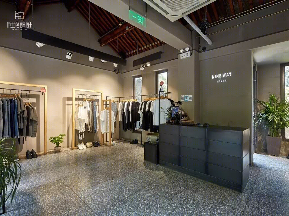 北京 NINE WAY 服装店 | 78㎡零售空间改造,诠释青春理想与反抗-18