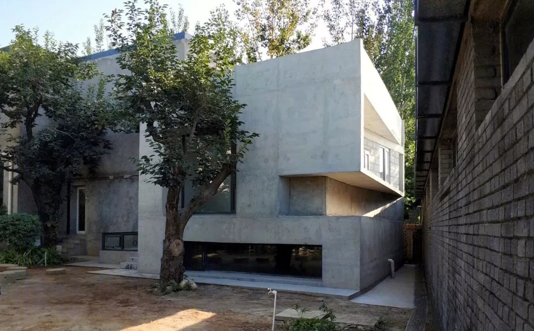北京上苑宅 | 嵌凿进时间的混凝土住宅-0