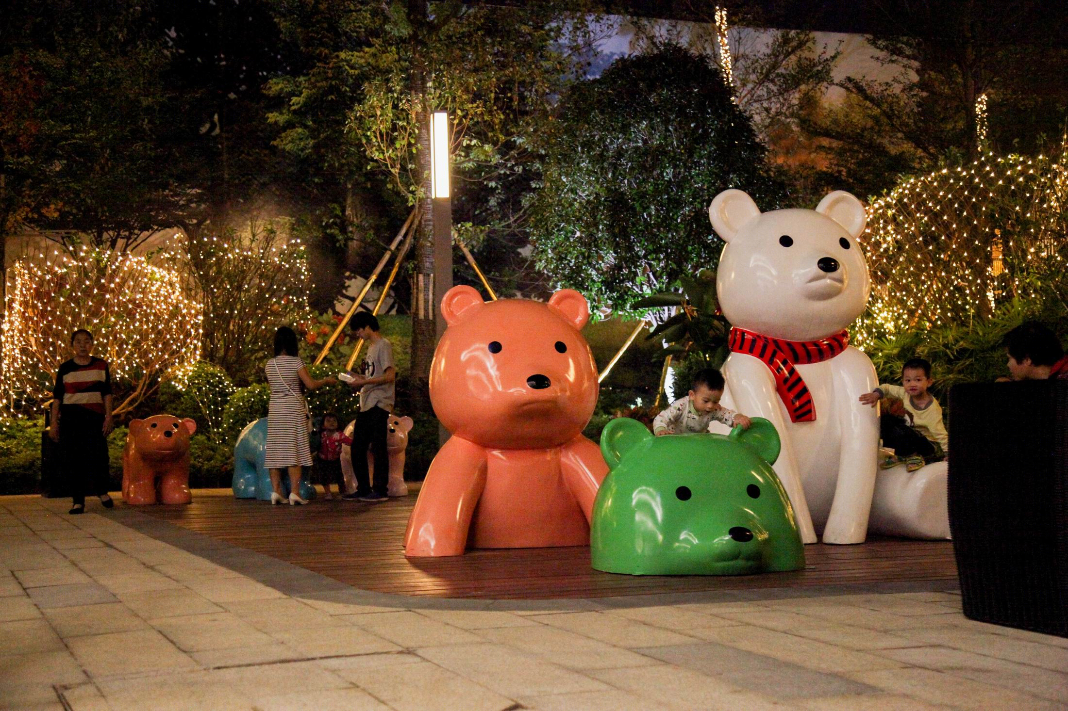 广西柳州云星钱隆世家展示区景观设计-16