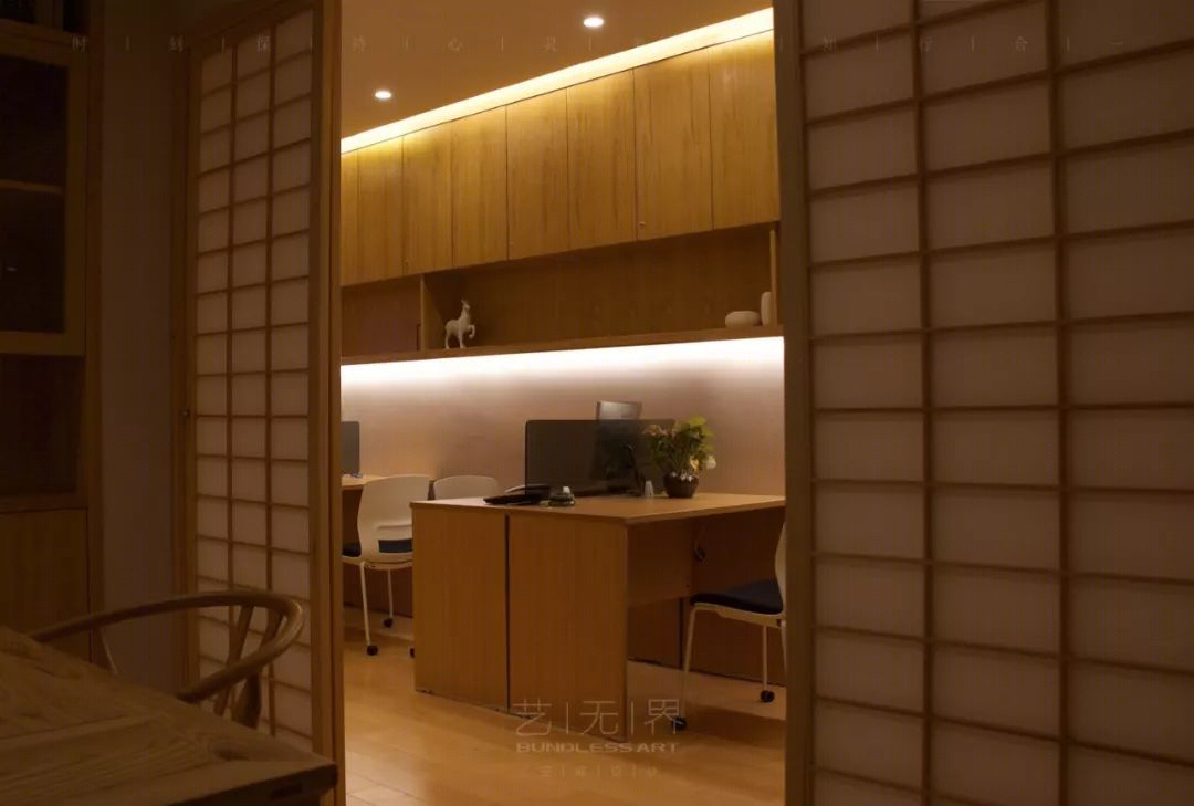 禅意日式办公室，打造宁静舒适空间-41