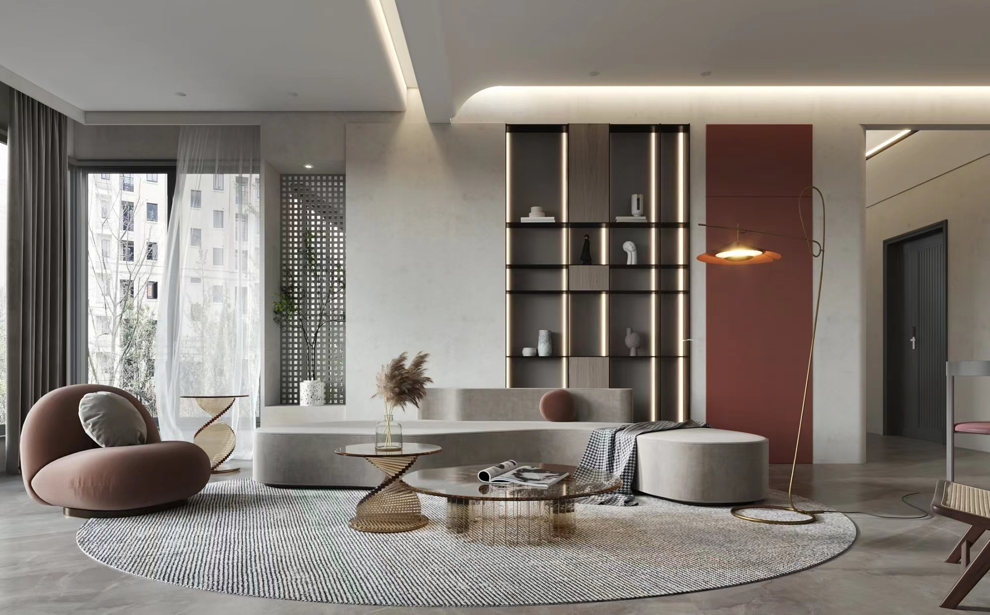 慢节奏诧寂风住宅-4