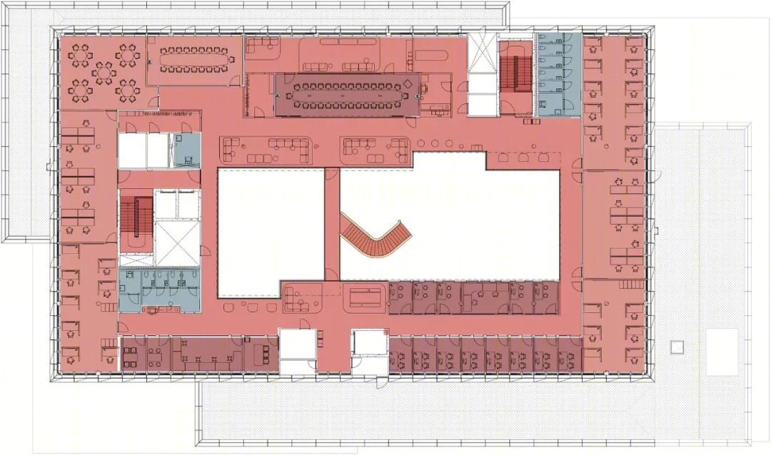 Mälardalen 大学 Eskilstuna 新校园丨瑞典丨丹麦 3XN 建筑事务所（建筑设计）,AIX 建筑事务所（室内设计）-52