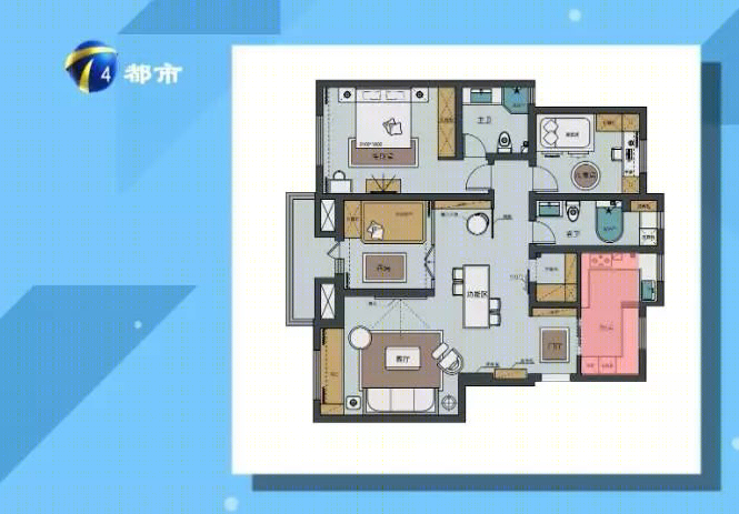 打破规矩,打造 135㎡美式田园幸福空间-24