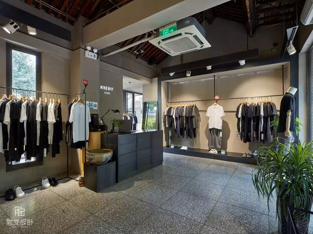 北京 NINE WAY 服装店 | 78㎡零售空间改造,诠释青春理想与反抗-19