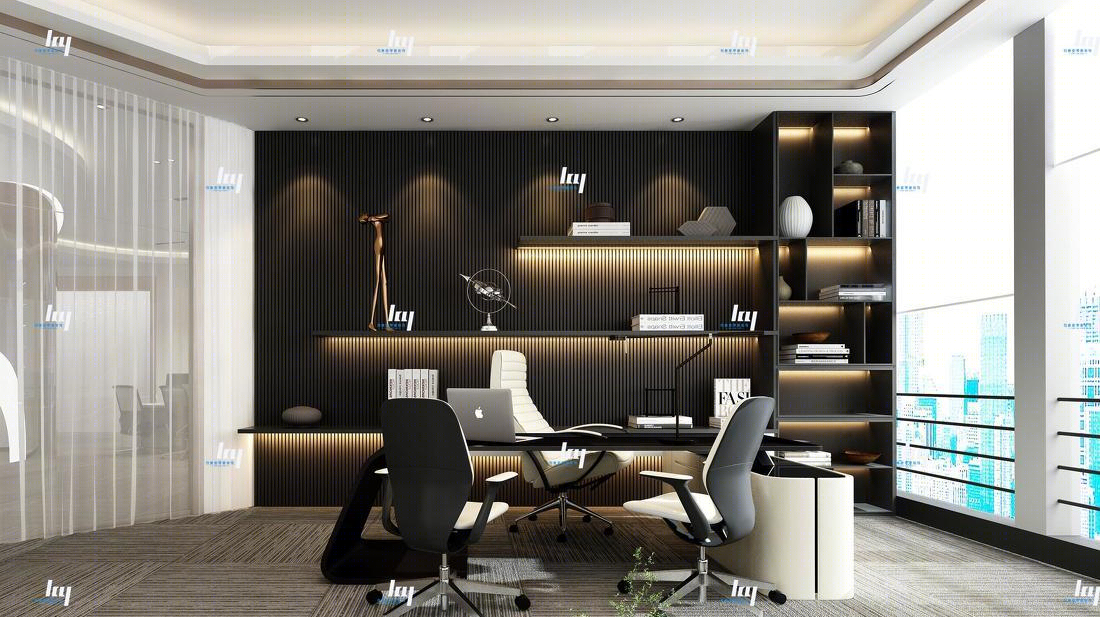 未来感十足的前卫办公室设计-22