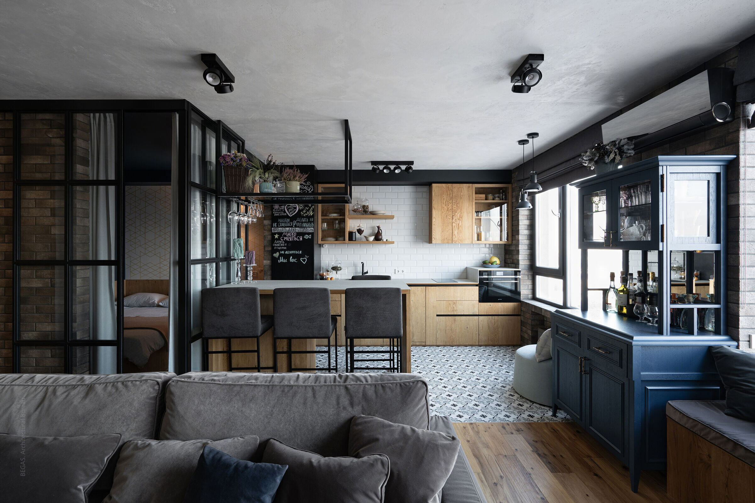 乌克兰现代公寓设计丨乌克兰基辅丨BEGAS. Architectural Bureau-6