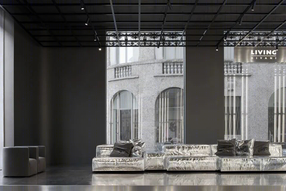 米兰 Living Divani 梦幻展廊丨意大利米兰丨Piero Lissoni-16