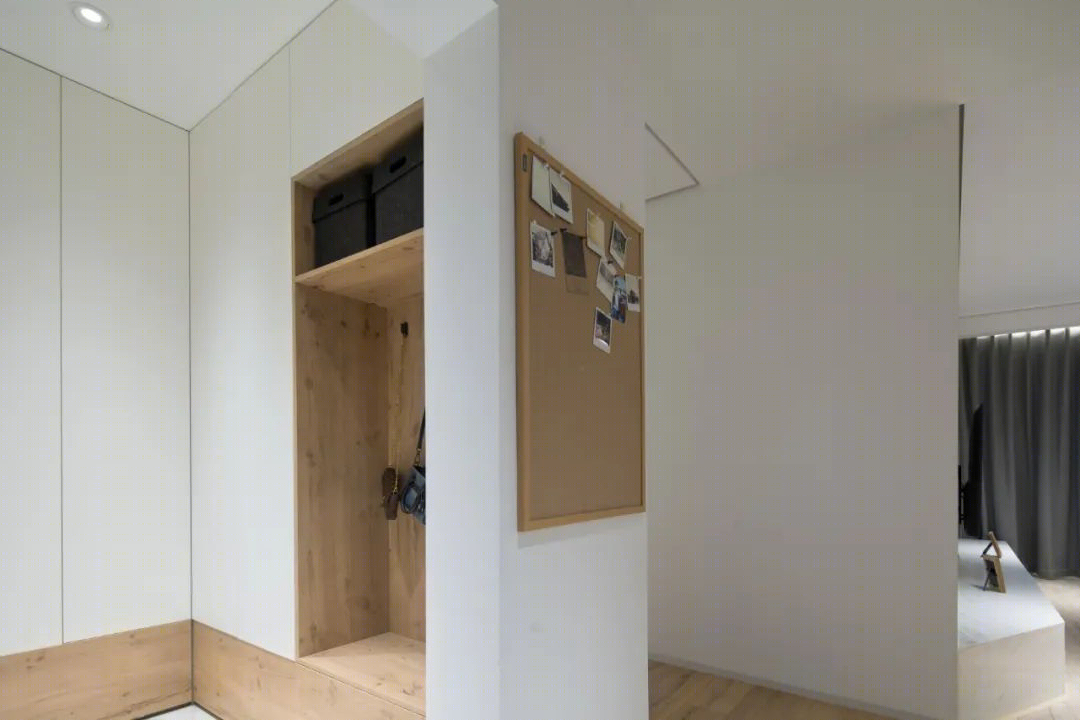 MUJI 风 135㎡二人居，黑白灰++ 温柔灯光，打造解压生活空间-24