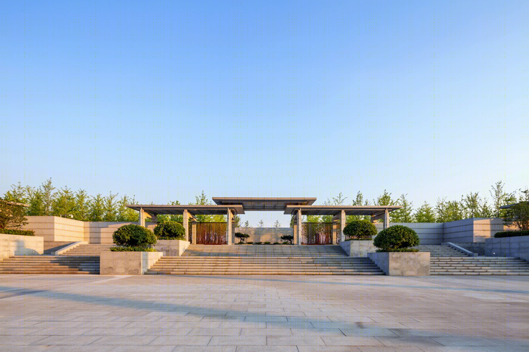 西安航天城文化生态园——现代景观设计与古文化的完美融合-10