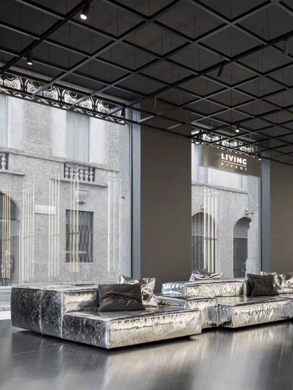米兰 Living Divani 梦幻展廊丨意大利米兰丨Piero Lissoni-18